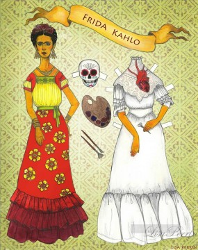 Frida Kahlo Painting - FK design